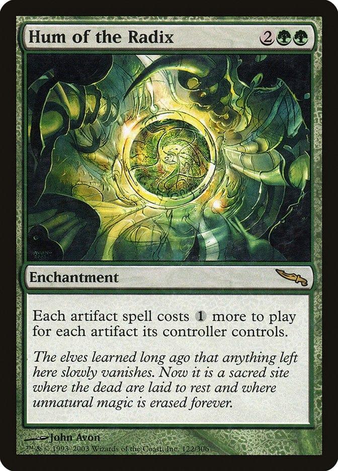 Magic: The Gathering MTG Single Hum of the Radix [Mirrodin]