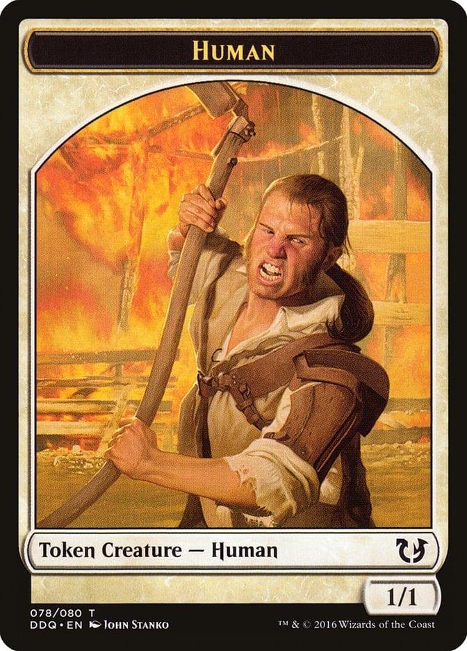 Magic: The Gathering MTG Single Human [Duel Decks: Blessed vs. Cursed]