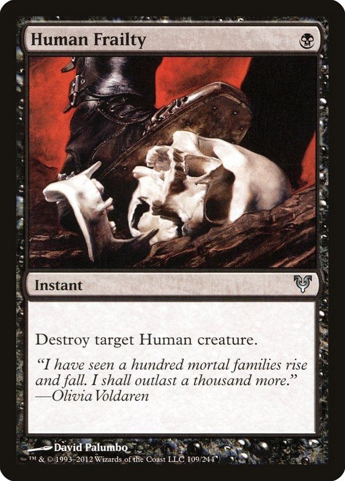 Magic: The Gathering MTG Single Human Frailty [Avacyn Restored]