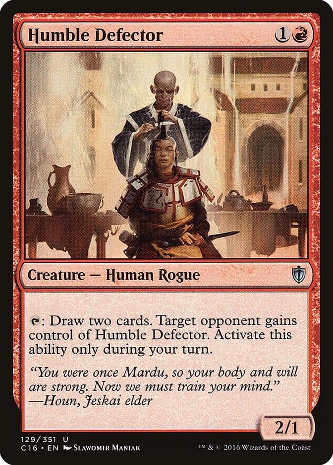 Magic: The Gathering MTG Single Humble Defector [Commander 2016]