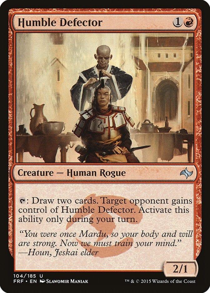 Magic: The Gathering MTG Single Humble Defector [Fate Reforged]