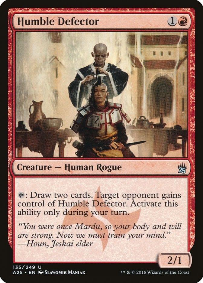 Magic: The Gathering MTG Single Humble Defector [Masters 25]