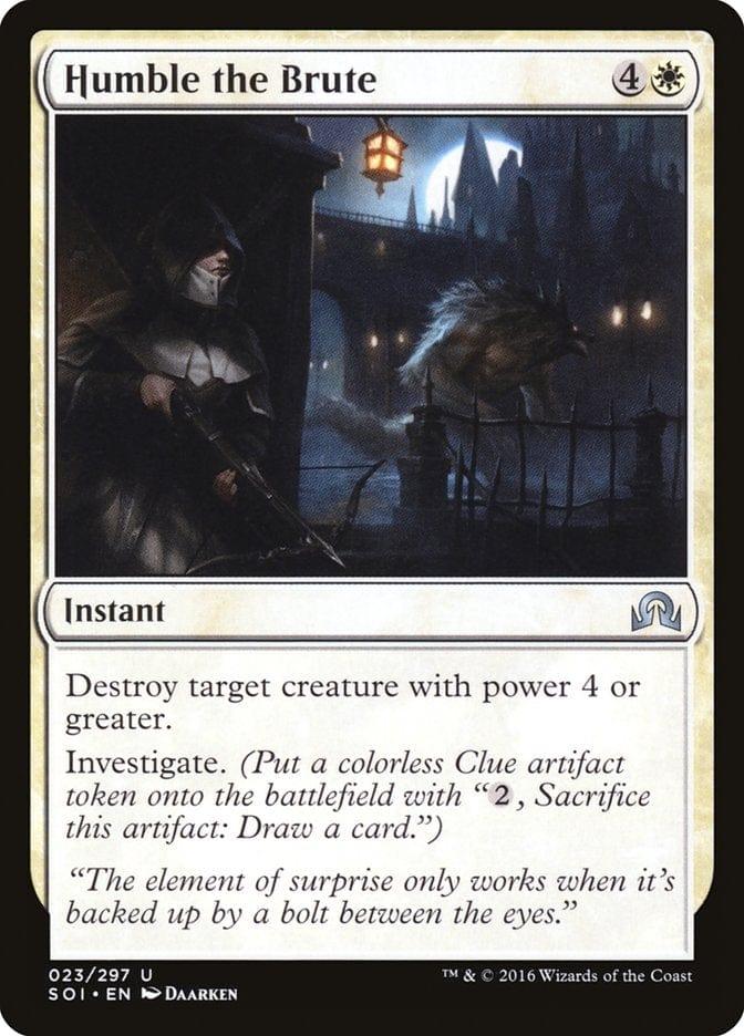 Magic: The Gathering MTG Single Humble the Brute [Shadows over Innistrad]