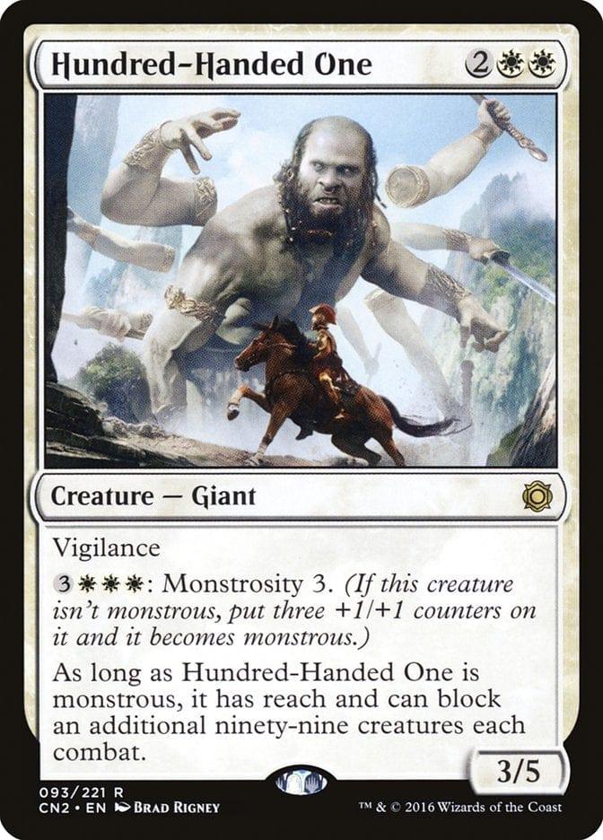Magic: The Gathering MTG Single Hundred-Handed One [Conspiracy: Take the Crown]