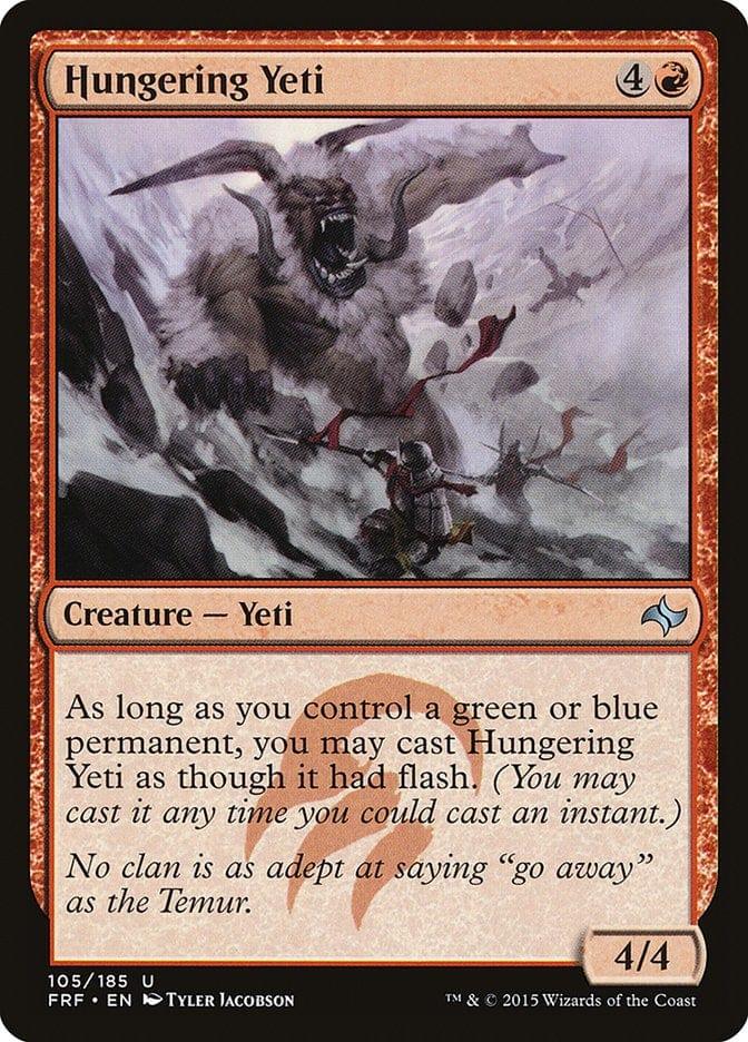 Magic: The Gathering MTG Single Hungering Yeti [Fate Reforged]