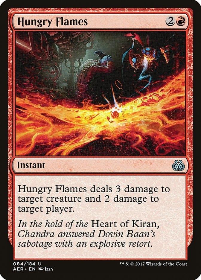 Magic: The Gathering MTG Single Hungry Flames [Aether Revolt]