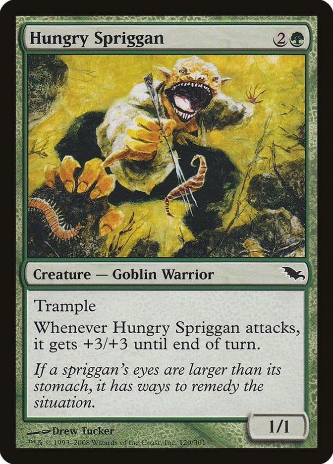 Magic: The Gathering MTG Single Hungry Spriggan [Shadowmoor]