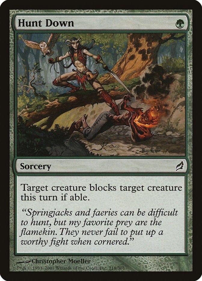 Magic: The Gathering MTG Single Hunt Down [Lorwyn]