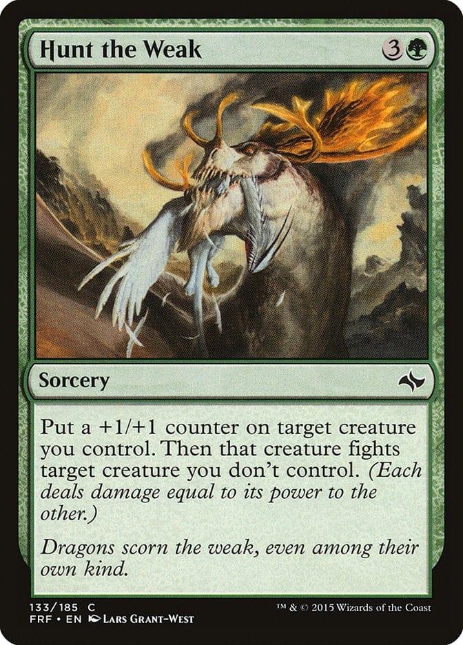 Magic: The Gathering MTG Single Hunt the Weak [Fate Reforged]