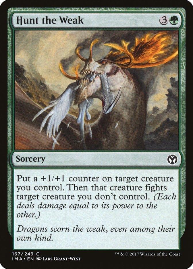 Magic: The Gathering MTG Single Hunt the Weak [Iconic Masters]