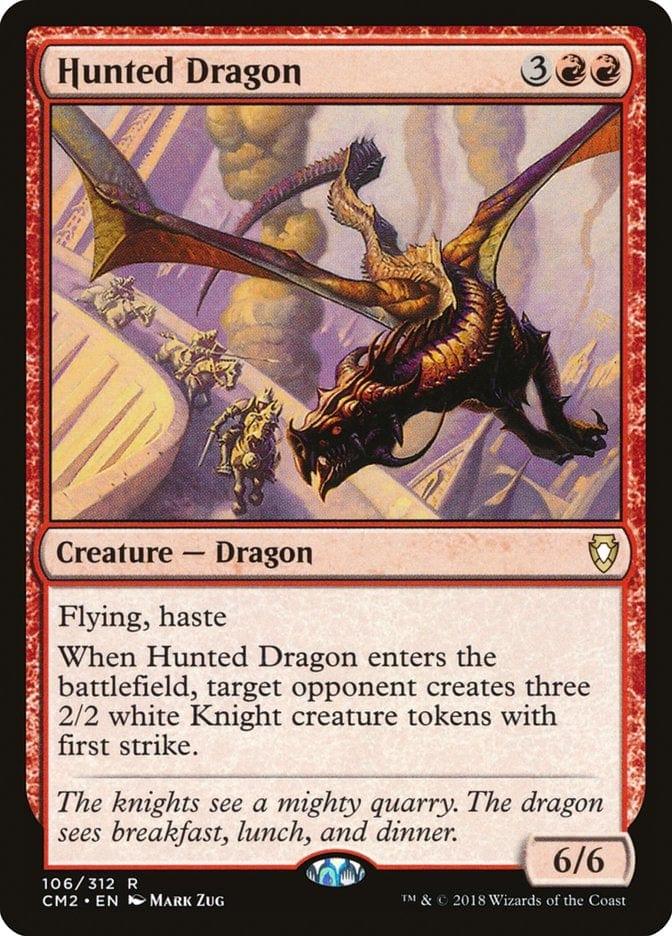 Magic: The Gathering MTG Single Hunted Dragon [Commander Anthology Volume II]