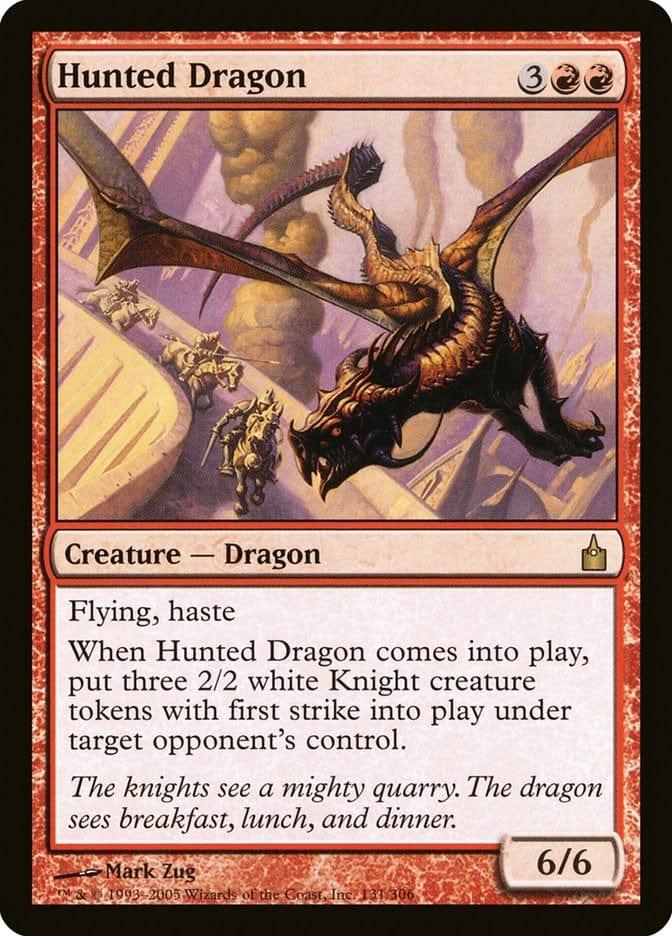 Magic: The Gathering MTG Single Hunted Dragon [Ravnica: City of Guilds]