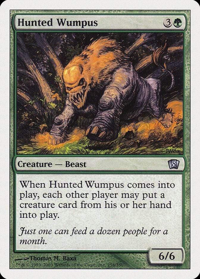 Magic: The Gathering MTG Single Hunted Wumpus [Eighth Edition]