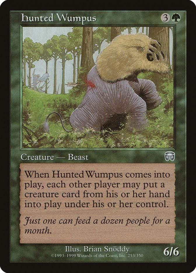 Magic: The Gathering MTG Single Hunted Wumpus [Mercadian Masques]