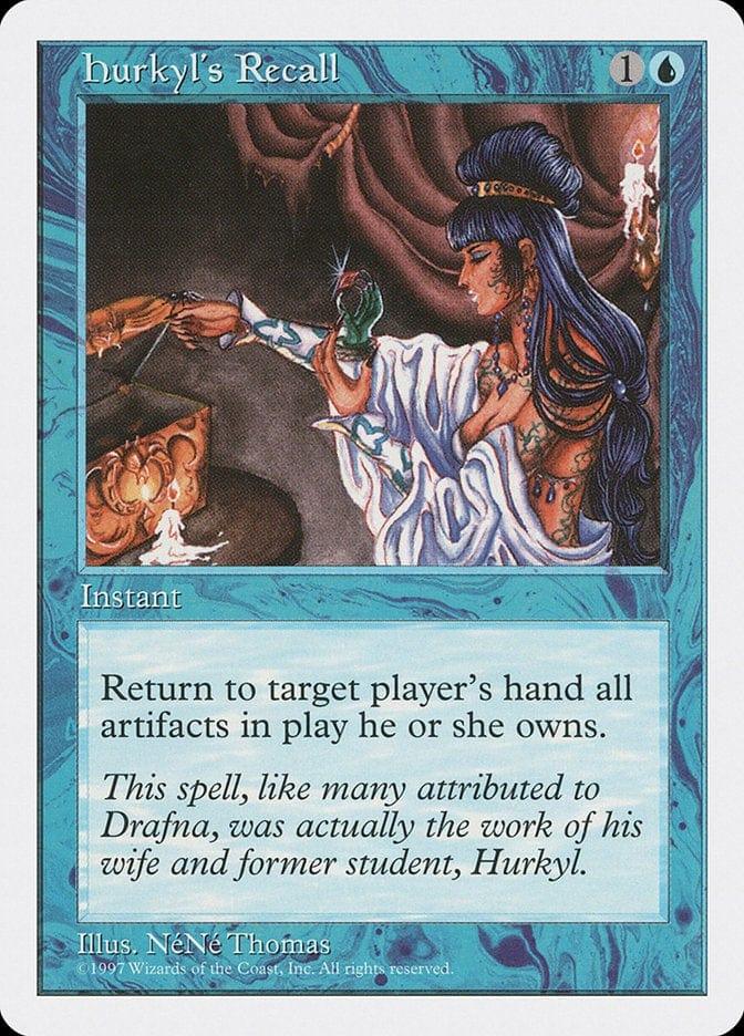 Magic: The Gathering MTG Single Hurkyl's Recall [Fifth Edition]