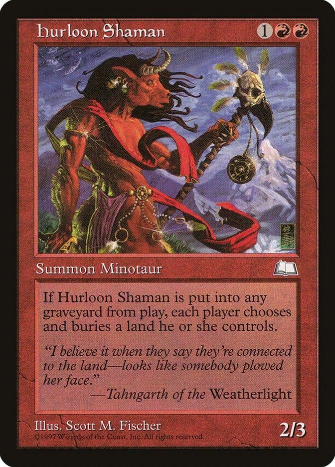 Magic: The Gathering MTG Single Hurloon Shaman [Weatherlight]