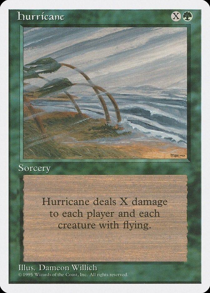 Magic: The Gathering MTG Single Hurricane [Fourth Edition]