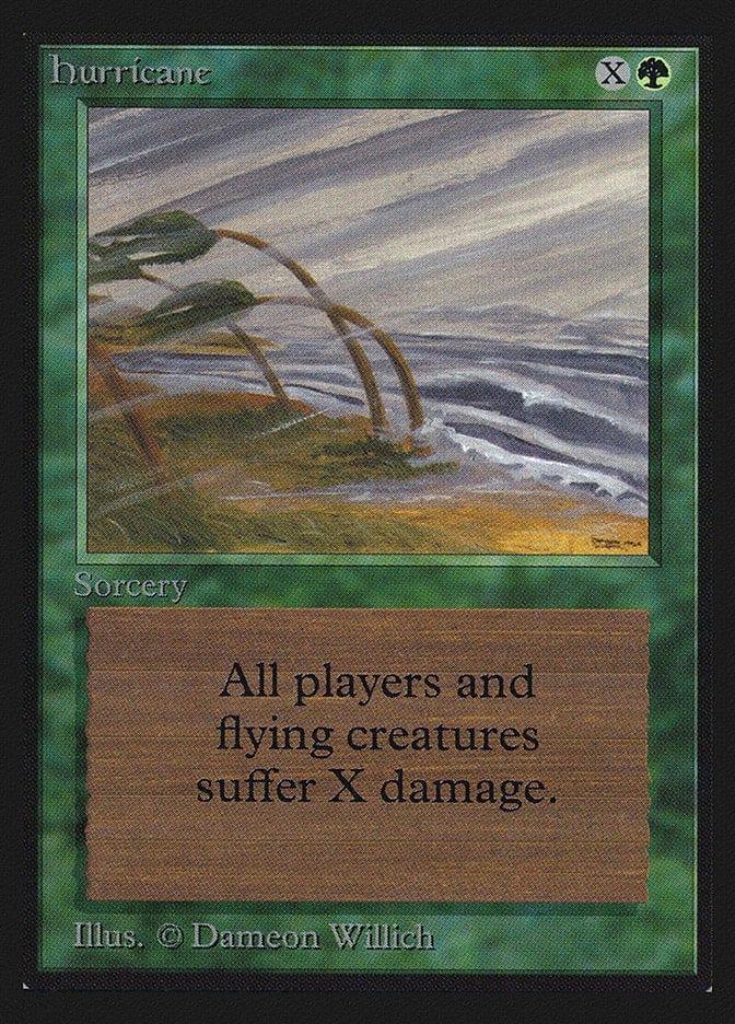 Magic: The Gathering MTG Single Hurricane [International Collectors’ Edition]
