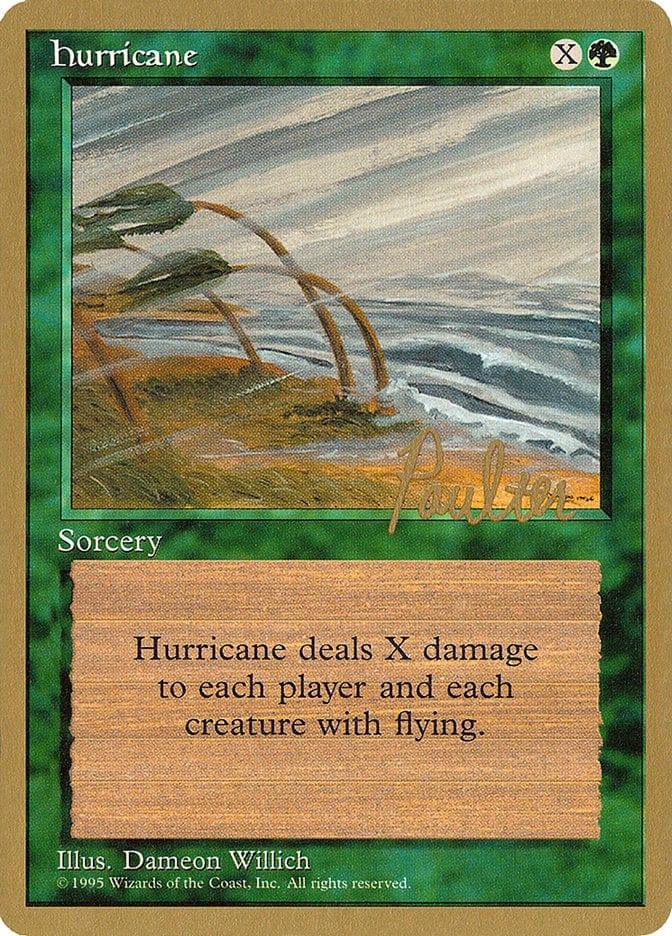 Magic: The Gathering MTG Single Hurricane [Pro Tour Collector Set]