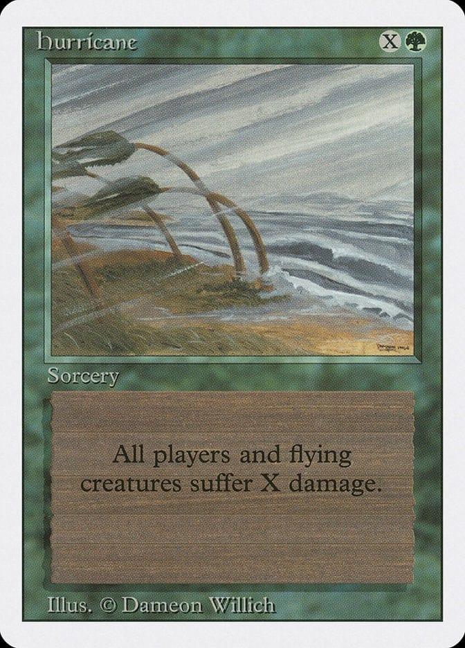 Magic: The Gathering MTG Single Hurricane [Revised Edition]