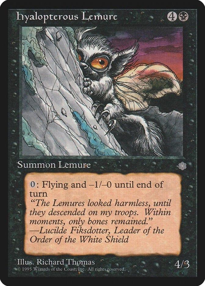 Magic: The Gathering MTG Single Hyalopterous Lemure [Ice Age]