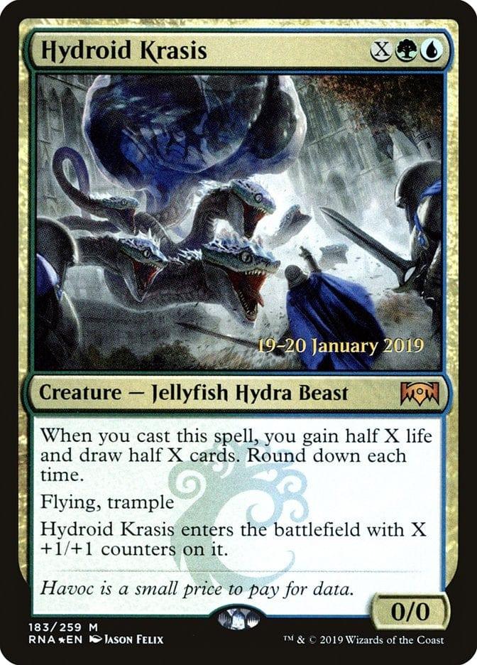 Magic: The Gathering MTG Single Hydroid Krasis [Ravnica Allegiance Prerelease Promos]