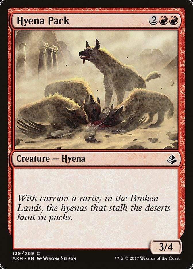 Magic: The Gathering MTG Single Hyena Pack [Amonkhet]