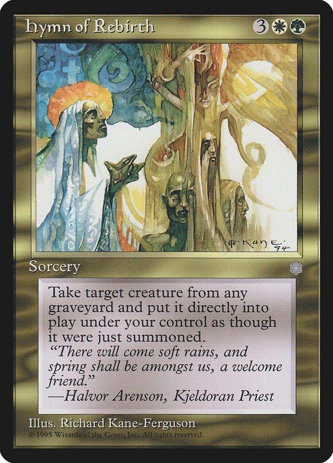 Magic: The Gathering MTG Single Hymn of Rebirth [Ice Age]