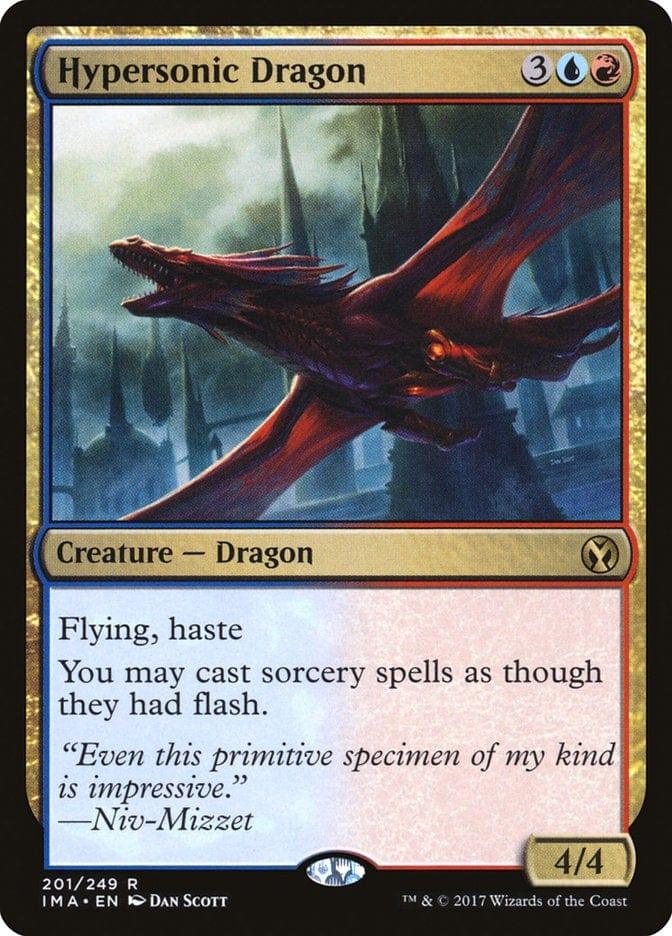 Magic: The Gathering MTG Single Hypersonic Dragon [Iconic Masters]