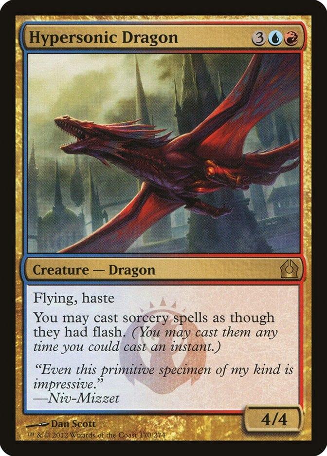 Magic: The Gathering MTG Single Hypersonic Dragon [Return to Ravnica]