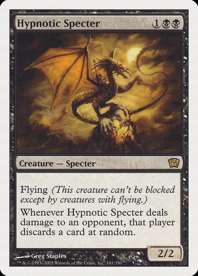 Magic: The Gathering MTG Single Hypnotic Specter [Ninth Edition]