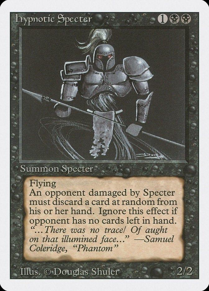 Magic: The Gathering MTG Single Hypnotic Specter [Revised Edition]