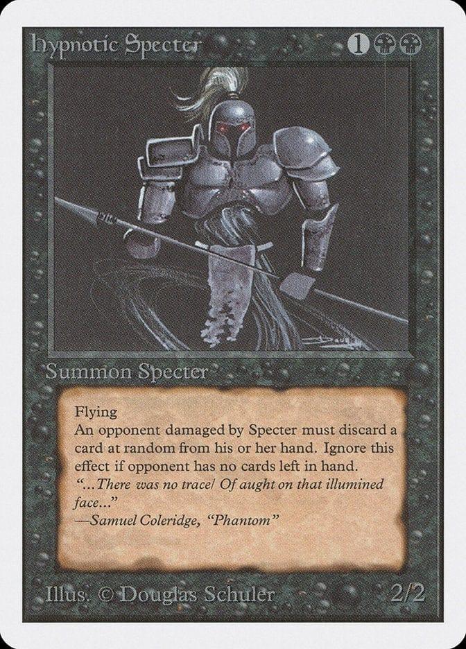 Magic: The Gathering MTG Single Hypnotic Specter [Unlimited Edition]