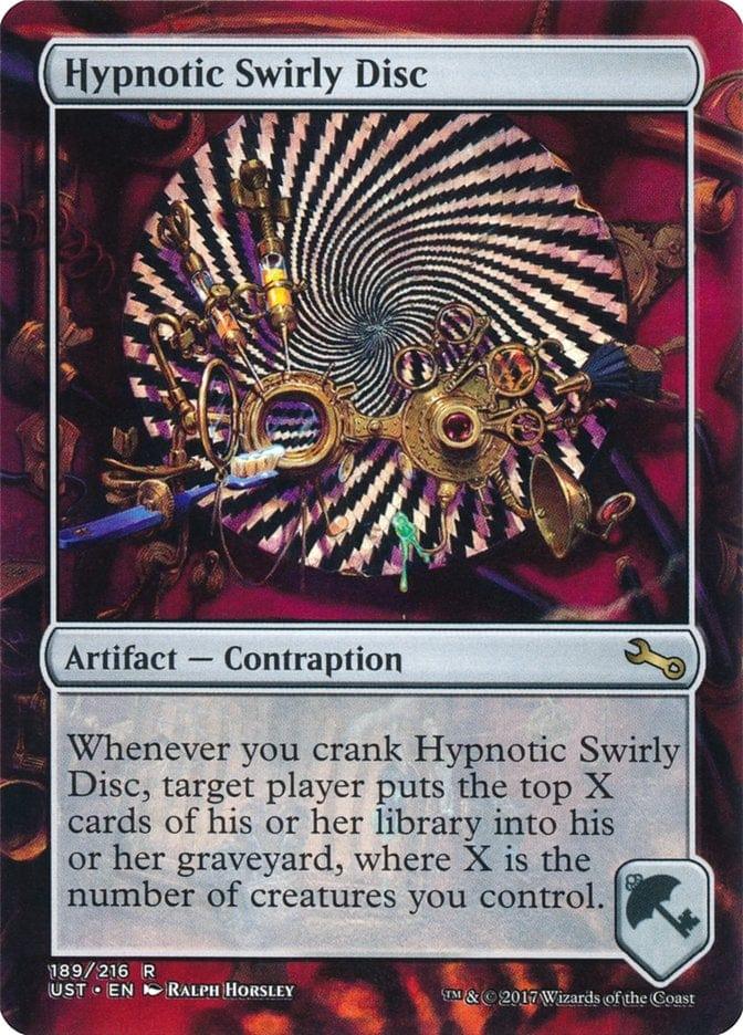 Magic: The Gathering MTG Single Hypnotic Swirly Disc [Unstable]