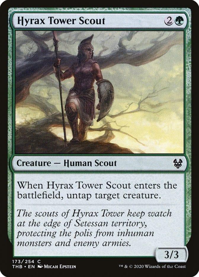 Magic: The Gathering MTG Single Hyrax Tower Scout [Theros Beyond Death]