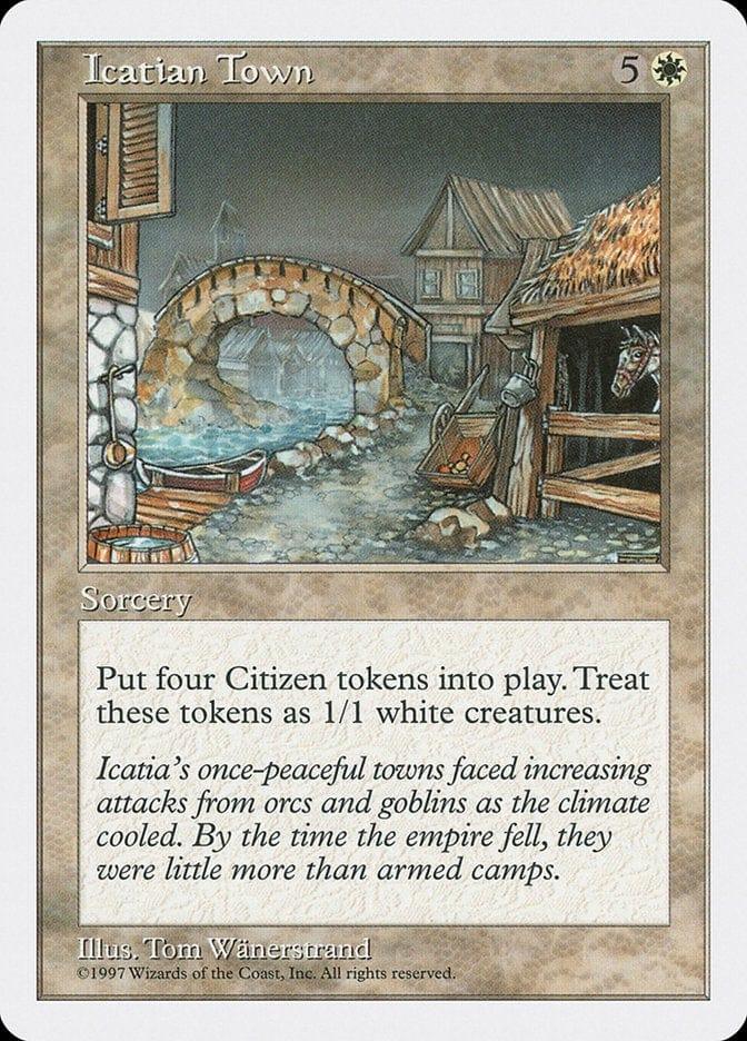 Magic: The Gathering MTG Single Icatian Town [Fifth Edition]