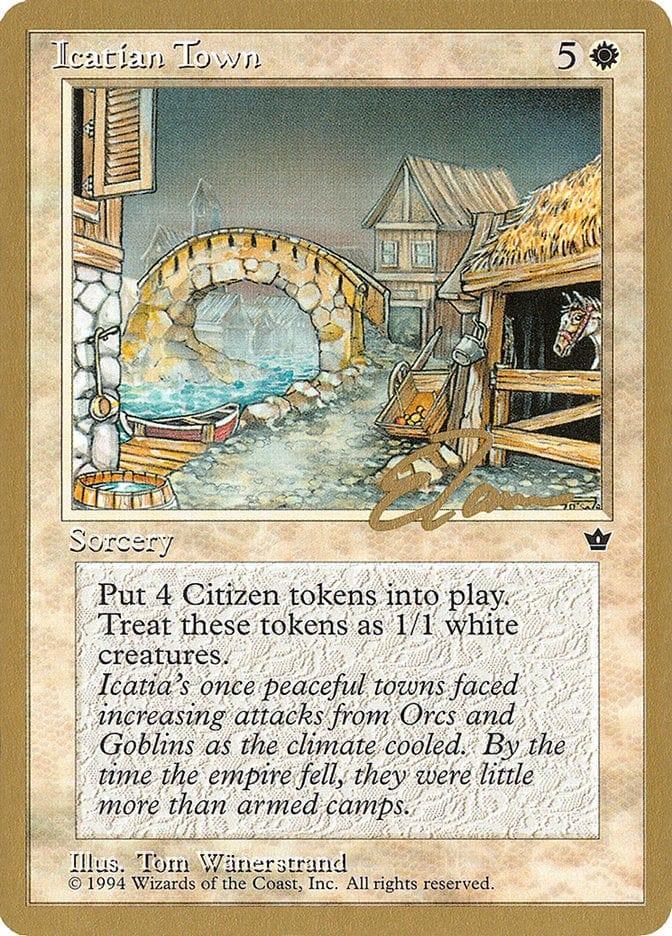 Magic: The Gathering MTG Single Icatian Town [Pro Tour Collector Set]