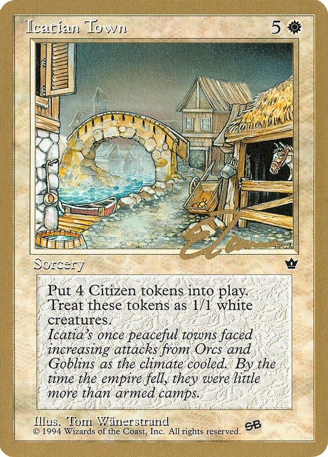 Magic: The Gathering MTG Single Icatian Town [Pro Tour Collector Set]