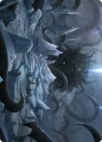 Magic: The Gathering MTG Single Icebreaker Kraken Art Card [Kaldheim: Art Series]