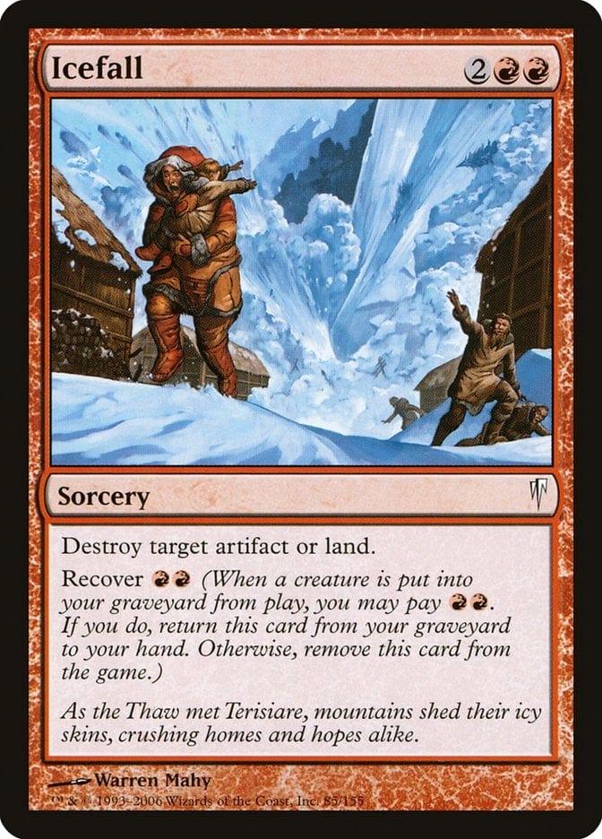 Magic: The Gathering MTG Single Icefall [Coldsnap]