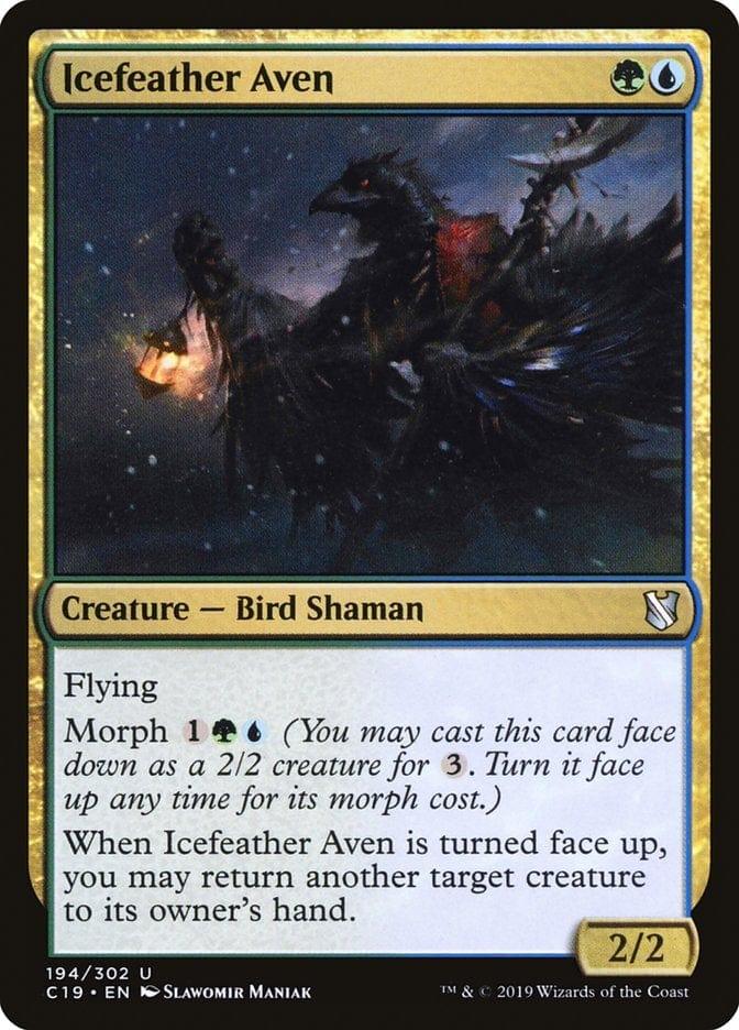 Magic: The Gathering MTG Single Icefeather Aven [Commander 2019]