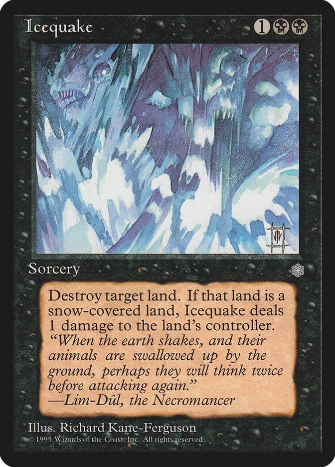 Magic: The Gathering MTG Single Icequake [Ice Age]