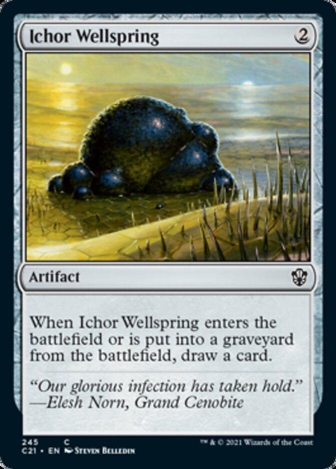 Magic: The Gathering MTG Single Ichor Wellspring [Commander 2021]