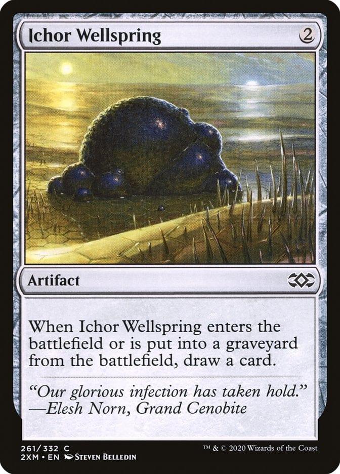 Magic: The Gathering MTG Single Ichor Wellspring [Double Masters]