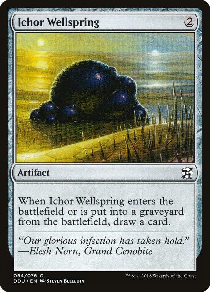 Magic: The Gathering MTG Single Ichor Wellspring [Duel Decks: Elves vs. Inventors]