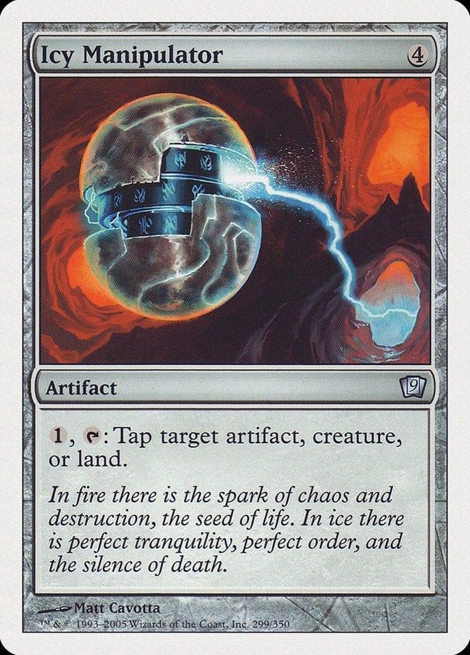 Magic: The Gathering MTG Single Icy Manipulator [Ninth Edition]