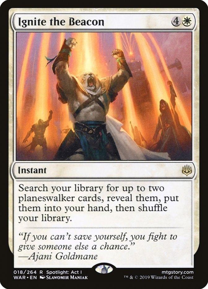 Magic: The Gathering MTG Single Ignite the Beacon [War of the Spark]