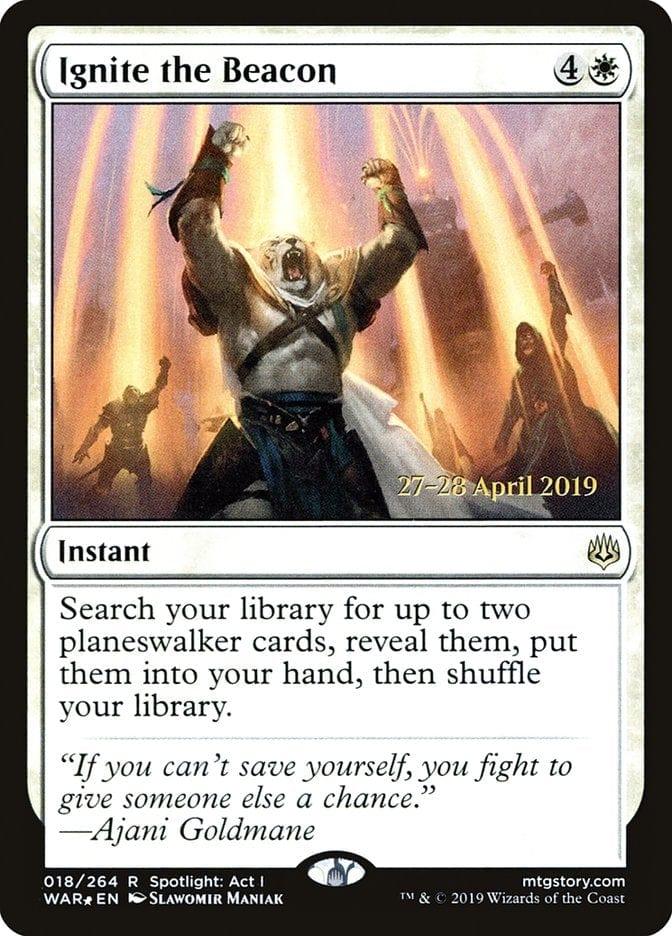 Magic: The Gathering MTG Single Ignite the Beacon  [War of the Spark Prerelease Promos]