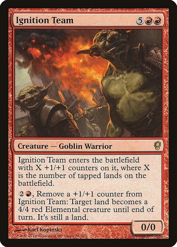 Magic: The Gathering MTG Single Ignition Team [Conspiracy]