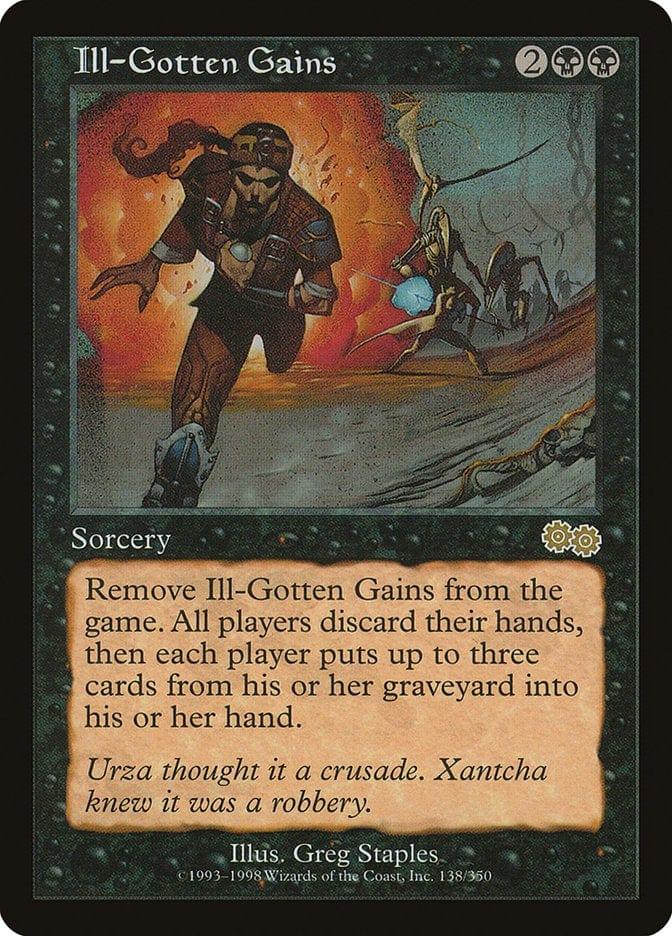 Magic: The Gathering MTG Single Ill-Gotten Gains [Urza's Saga]